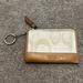 Coach Accessories | Coach Keychain Cardholder | Color: Cream/Tan | Size: Os