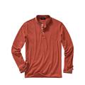 Mey & Edlich Herren Polo-Hemd Regular Fit Rot einfarbig