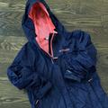 Columbia Jackets & Coats | Kids Columbia Omnitech Rain Coat. Youth M (10/12). Navy And Coral. | Color: Black | Size: Mg