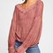 Free People Tops | Nwt Free People Southside Thermal Top | Color: Pink/Red | Size: S