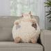 Harper Orchard Lilly Stuffed Sheep Throw Pillow Polyester/Polyfill blend | 16 H x 16 W x 16 D in | Wayfair 5F8FC1D6E9104A4BAF398545AE6993B1