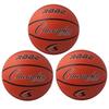 Champion Sports kids Junior Rubber Basketball, Orange, Pack Of 3 Plastic in Black | 5.25 H x 5.5 W x 10.5 D in | Wayfair RBB2