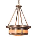 Arroyo Craftsman Berkeley 19 Inch Large Pendant - BCMH-20-GW-AB