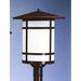Arroyo Craftsman Berkeley 18 Inch Tall 1 Light Outdoor Post Lamp - BP-17L-AM-RC
