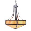 Arroyo Craftsman Saint George 20 Inch Large Pendant - SGCH-20-GW-BZ