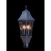 Framburg Normandy 23 Inch Tall 3 Light Outdoor Post Lamp - 8743 SBR/R