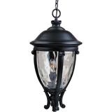 Maxim Lighting Camden 26 Inch Tall 3 Light Outdoor Hanging Lantern - 41429WGBK