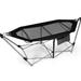 Costway Portable Folding Hammock with Hammock Stand-Black