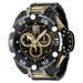 #1 LIMITED EDITION - Invicta Reserve SHAQ 0.3 Carat Diamond Swiss Ronda 8040.B Caliber Men's Watch - 52.5mm Gold Black Titanium (37768-N1)