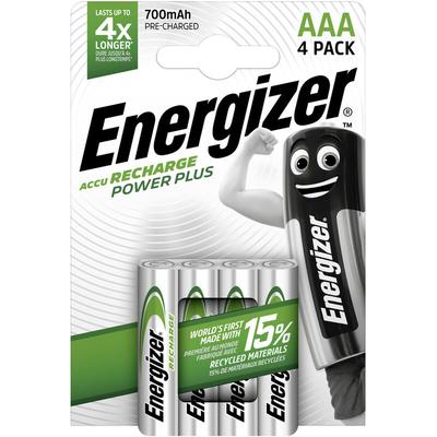 Power Plus HR03 Micro (AAA)-Akku NiMH 700 mAh 1.2 v 4 St. - Energizer Image