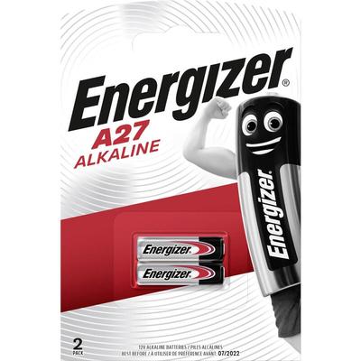 Energizer - A27 Spezial-Batterie 27 a Alkali-Mangan 12 v 22 mAh 2 St.
