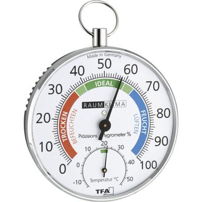 45.2027 Thermo-/Hygrometer Silber - Tfa Dostmann