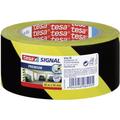 Premium 58130-00000-01 Markierungsklebeband ® signal Gelb, Schwarz (l x b) 66 m x 50 mm 1 s - Tesa