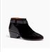 Madewell Shoes | Madewell Leather And Suede Boot | Color: Black | Size: 8