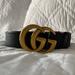 Gucci Accessories | Gucci Belt - Double G 1” Belt | Color: Black | Size: 85