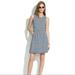 Madewell Dresses | Madewell Xs Striped Afternoon Dress Blue White | Color: Blue/White | Size: Xs