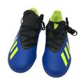 Adidas Shoes | Adidas Kid's Unisex X Tango Soccer Shoe (Size 12k) | Color: Blue/Tan/Yellow | Size: 12k