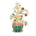 Alessi Holidays Tree of Good Porcelain/Ceramic in Green/Red/Yellow | 6.3 H x 4.75 W x 4.75 D in | Wayfair MJ16 17