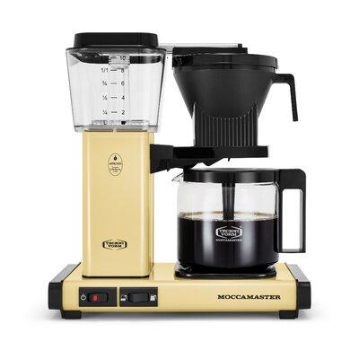 Moccamaster KBGV Select Coffee Maker Stainless Steel/Glass/Plastic/Metal in Brown | 14 H x 12.75 W x 6.5 D in | Wayfair 53927