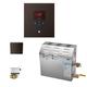 Mr. Steam 7.5 kW Steam Generator Package, Stainless Steel in Brown | 24 H x 18 W x 24 D in | Wayfair 225C1ATSQORB