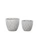 Latitude Run® 2-Piece Concrete Pot Planter Set Concrete | 5 H x 6 W x 6 D in | Wayfair BC2E12F1A99E45968C5E4FA23DCFB0A0