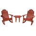 Sol 72 Outdoor™ Anette Classic Rocking Chair in Red/Brown | 39 H x 30.3 W x 35.3 D in | Wayfair 2E2EA67D53B24D53B53930A669642186