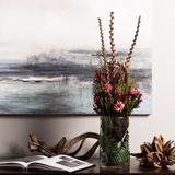 Primrue Phylica Floral Arrangement in Vase in Red | 22 H x 12 W x 12 D in | Wayfair 7480B55F039F40BCA3A5060C138F2A32