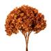 Primrue Natural Botanicals 15" Hydrangea w/ Multiple Branch Segments, Preserved in Red/Orange | 15 H x 4 W x 6 D in | Wayfair