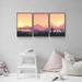 Loon Peak® Boho Style Aluminum Framed Wall Art - 3 Piece Picture Aluminum Frame Print Set On Canvas 7 Canvas | 24.3 H x 48.3 W x 1.65 D in | Wayfair