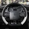 Couvre Volant Voiture Couverture de volant de voiture en cuir PU, voiture accessories intérieur antidérapants, pour citroën C3/C3 Picasso Aircross Lumiere pluliel DS3 DS5 9 couleurs