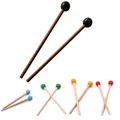 Tambour à langue 21cm de long 1 paire de baguettes maillet professionnel pour Xylophone Marimba