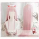 Perruques de Cosplay Anime DARLING in the FRANXX 02 Cheveux Synthétiques Roses de 100cm de Long