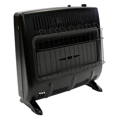Mr Heater 30000 BTU Vent Free Blue Flame Natural Gas Indoor Outdoor Space Heater - 30.25