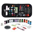 Travel Sewing Box Kit Sewing Thread Stitches Knitting Needles Tools Cloth Buttons Craft Scissor sewing box set