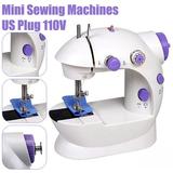 Mini Sewing Machine Handheld Portable Electric Sewing Machines Adjustable 2-Speed with Foot Pedal for Kids Childrens Beginners Embroidery Machine for Home Sewing