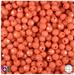 BeadTin Coral Opaque 6mm Faceted Round Plastic Beads (600pcs)