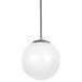 Visual Comfort Studio Leo Hanging Globe Pendant Light - 602493S-04