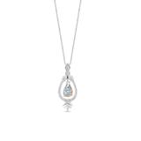 Disney Jewelry | Disney Enchanted Frozen 2 Elsa Opal Sterling Silver Earrings And Pendant Set | Color: Silver | Size: Os