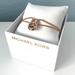 Michael Kors Jewelry | Nwt Mk 14k Rosegold Plated Slider Bracelet | Color: Gold/Pink | Size: Os