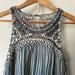 Urban Outfitters Dresses | Ecote Striped Crochet Dress S | Color: Blue/Cream | Size: S