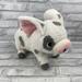 Disney Toys | Disney Store Moana Pua Plush Pig Stuffed Animal Toy White Gray Pink 8" Tall | Color: Gray/Pink/Tan/White | Size: Osbb