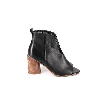 LUCCA LANE Ankle Boots: Black Solid Shoes - Size 7 1/2