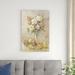 Red Barrel Studio® Still Life Study Flowers & Fruit I by Timothy O' Toole - Wrapped Canvas Painting Canvas in White | Wayfair