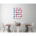 Longshore Tides "Seafood Shanty Step 02A" Gallery Wrapped Canvas By Anne Tavoletti Canvas, Wood in Blue/Red | 20 H x 16 W x 1.5 D in | Wayfair