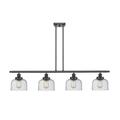 Innovations Lighting Large Bell 48 Inch 4 Light Linear Suspension Light - 916-4I-BK-G71