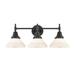 Innovations Lighting Bruno Marashlian Caden 26 Inch 3 Light Bath Vanity Light - 447-3W-BK-G4471