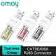 Connecteur RJ45 sans outil CAT6 CAT5E sans criAJtool UTP 1000Mbps modulaire PLDPfor câble