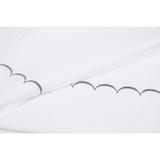 Home Sweet Home Collection 600TC Cotton Scallop Embroidery Sheet Set & Pillowcases
