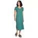 Women's Sonoma Goods For Life Knit Midi T-Shirt Dress, Size: XS, Med Blue