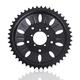 Bafang 46T Chainring for BBSHD BBS03B Mid Drive Motor eBike Conversion Kits, Narrow Wide Single Chain Ring for Mountain Bikes Road Bikes, BMX MTB Bike, Black